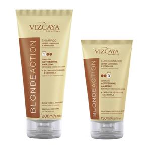 Kit Vizcaya Blonde Action Shampoo 200ml + Condicionador 200ml