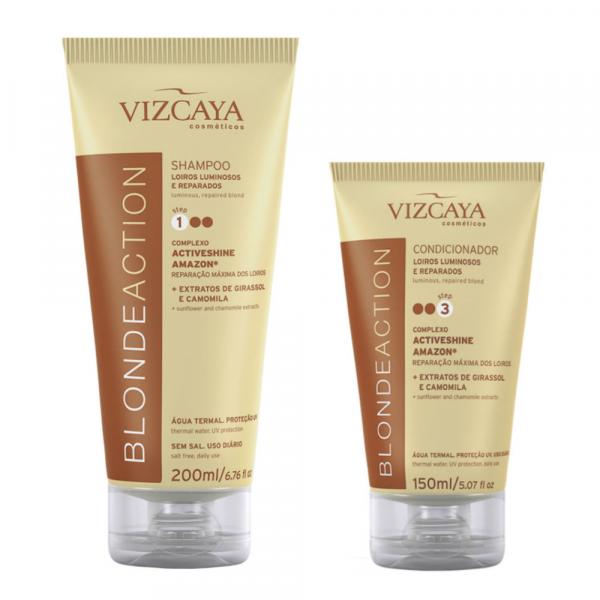 Kit Vizcaya Blonde Action Shampoo 200ml + Condicionador 150ml - Vizcaya