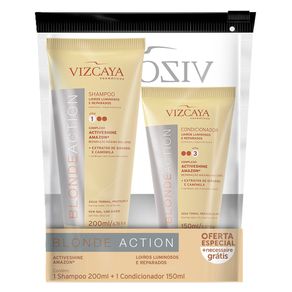 Kit Vizcaya Blonde Action (Shampoo e Condicionador) Conjunto