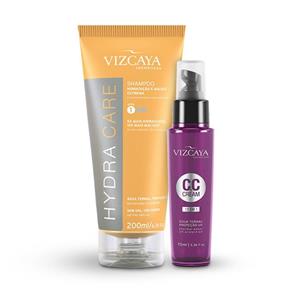 Kit Vizcaya Shampoo Hydra Care + CC Cream Vizcaya - 200ml + 70ml