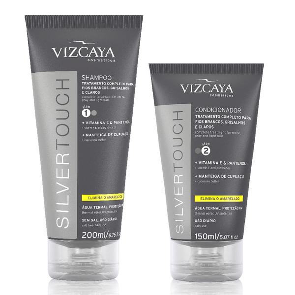 Kit Vizcaya Silver Touch Shampoo 200ml + Condicionador 150ml - Vizcaya