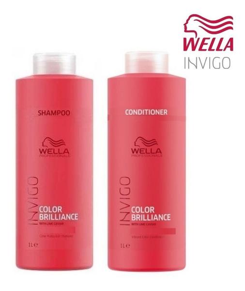 Kit Wella Invigo Color Brilliance Shampoo 1l Condicionador 1l