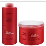 Kit Wella Invigo Color Brilliance (Shampoo 1l+Mascara 500ml)