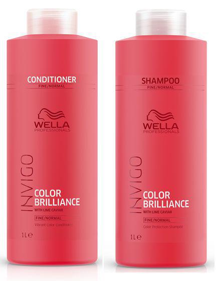 Kit Wella Invigo Color Brilliance - Shampoo e Condicionador
