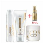 Kit Wella Oil Reflections Completo + Oil 30ml