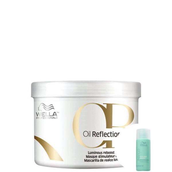 Kit Wella Oil Reflections Luminous Reboost-Máscara Capilar 500ml+Invigo Volume Boost-Shampoo 50ml - Wella Professionals