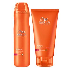 Kit Wella Professionals Enrich Duo (Shampoo e Condicionador) Conjunto