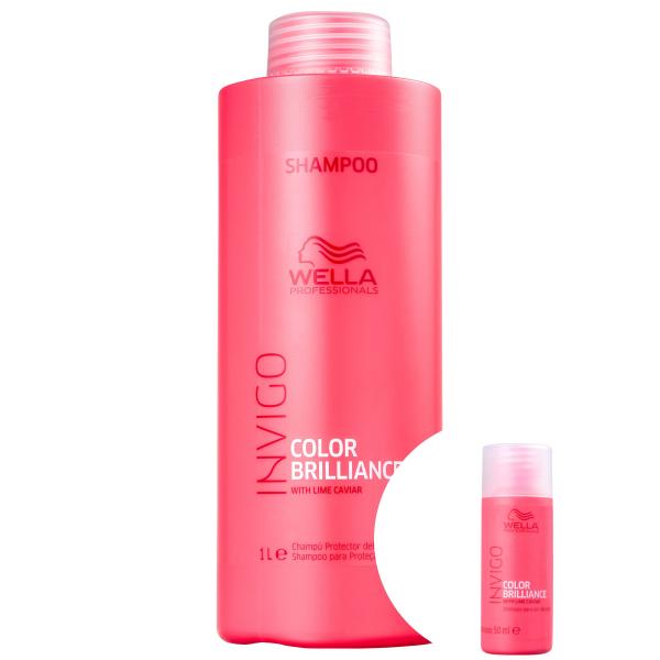 Kit Wella Professionals Invigo Color Brilliance-shampoo 1000ml+invigo Color Brilliance-shampoo 50ml