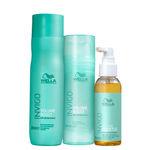 Kit Wella Professionals Invigo Volume Boost Shampoo 250 Ml Máscara 145 Ml E Booster 100 Ml