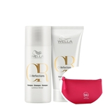 Kit Wella Professionals Oil Reflections Mini Mask (2 Produtos)+Beleza na Web Pink - Nécessaire