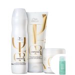 Kit Wella Professionals Oil Reflections Tratamento (3 Produtos)+invigo Volume Boost-shampoo 50ml