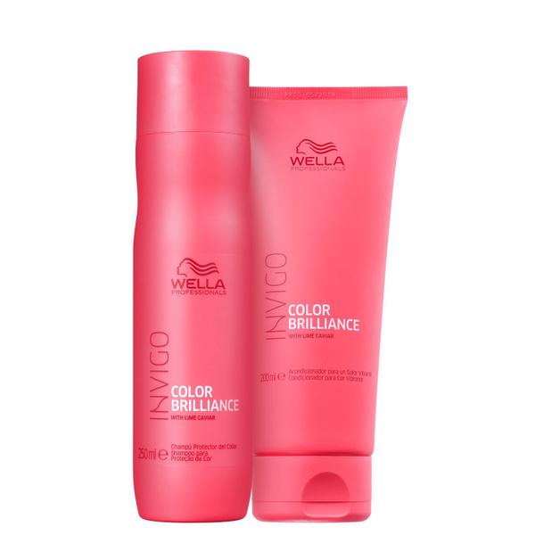 Kit Wella Shampoo Invigo Color Brilliance 250ml + Máscara 150ml