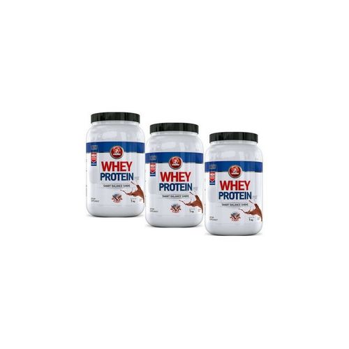 Kit 3 Whey Protein PRE - Midway - 1kg Chocolate
