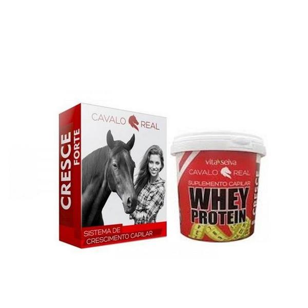 Kit Whey Protein Vita Seiva + Cavalo Real