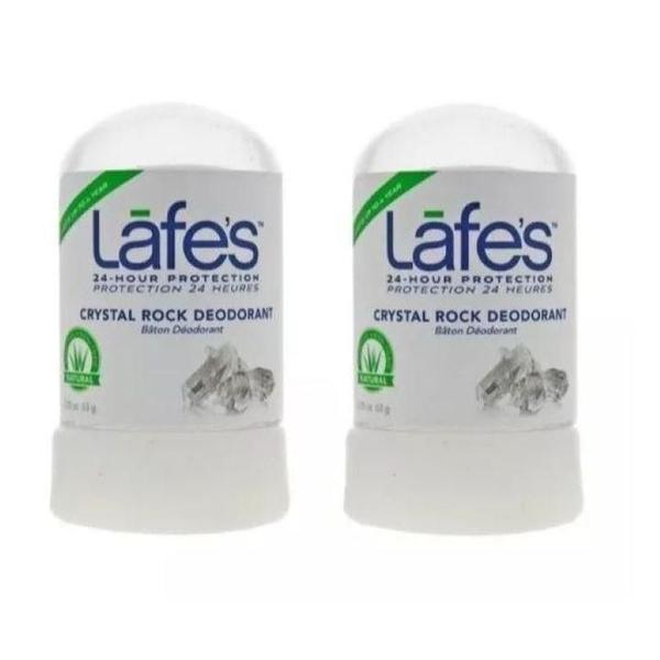 Kit X2 63g Desodorante Vegano Crystal Rock - LAFES