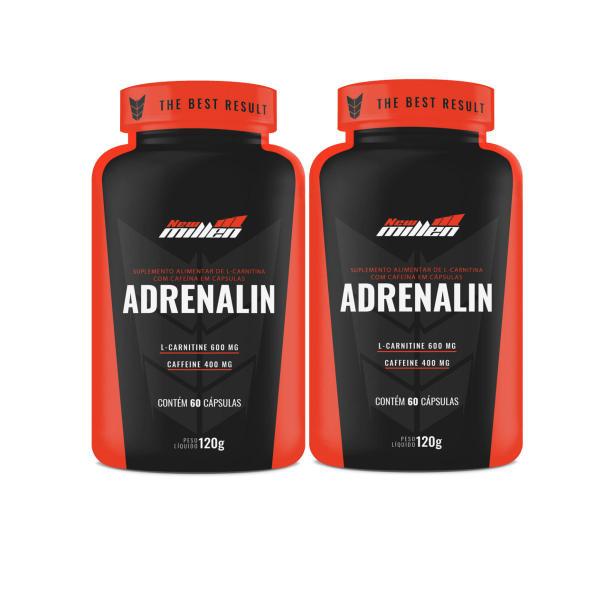 Kit 2x Adrenalin 60 Cápsulas - New Millen