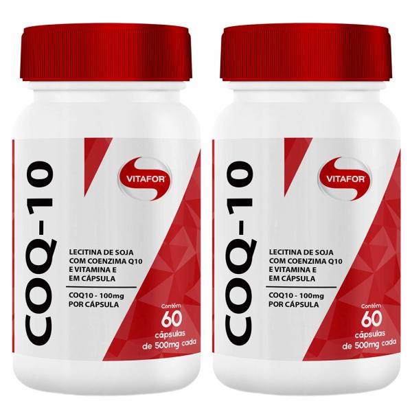 Kit 2x Coenzima Q10 (100mg) 60 Cápsulas - Vitafor