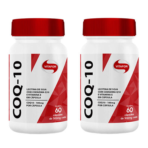 Kit 2X Coenzima Q10 60 Cápsulas Vitafor
