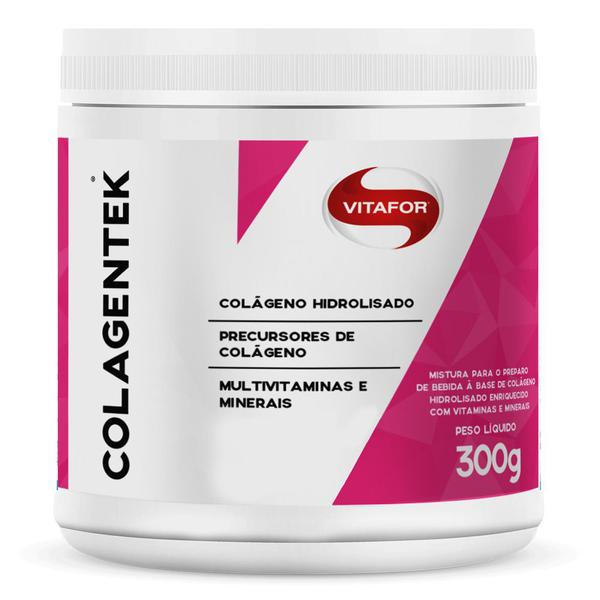 Kit 3x Colagentek Vitafor Colágeno Hidrolisado 300g
