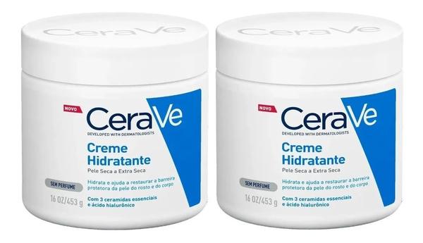 Kit 2x Creme Hidratante Corporal Cerave 453g - Neutrogena