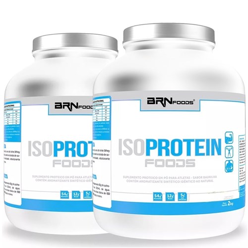 Kit 2x Iso Protein Foods 2kg - Br Nutrition Foods