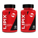 Kit 2 X Lipix Óleo de cártamo com vitamina E 120 caps