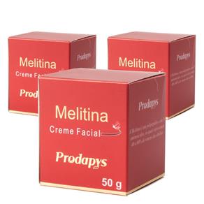 Kit 3x Melitina Creme Facial - Prodapys - 50 G
