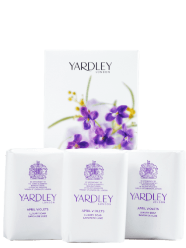 Kit Yardley April Violets - Sabonetes em Barra 3X100G