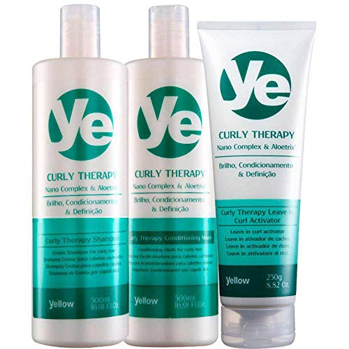 Kit Yellow Curly Therapy Activator (3 Produtos)