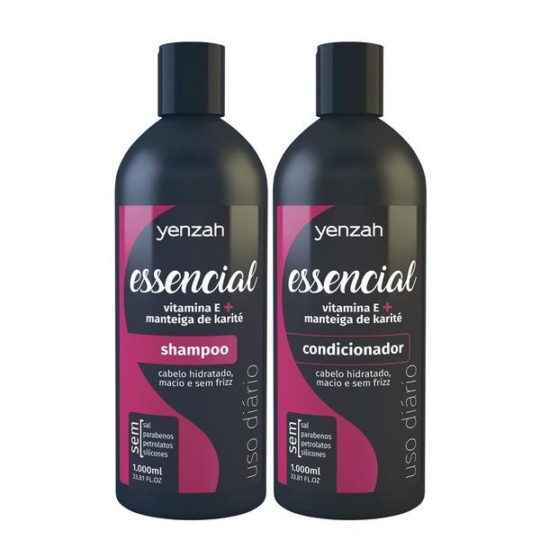 Kit Yenzah Essencial 2l: Shampoo + Condicionador