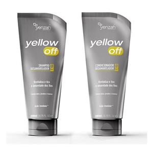 Kit Yenzah Yellow Off Desamarelador Shampoo + Condicionador - 200ml + 200ml