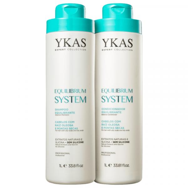 Kit YKAS Equilibrium System Salon Duo 2x1000 - Ykas Cosméticos