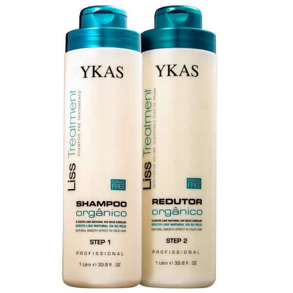 Kit YKAS Liss Treatment Orgânico Duo Pro (2 Produtos)