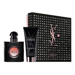 Kit Yves Saint Laurent Black Opium Eau de Parfum 30ml + Loção 50ml