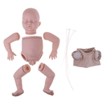 22 Kits Kits Kits De Bebê Cabeça De Silicone Braços Pernas E Corpo De Pano Para Neborn Baby Boy Boneca