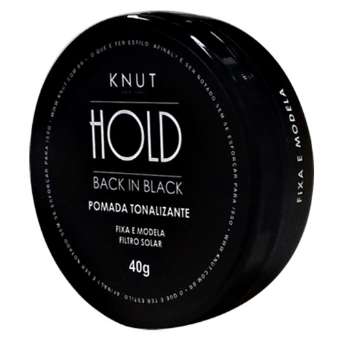 Knut Back In Black Hold Pomada Tonalizante 40G