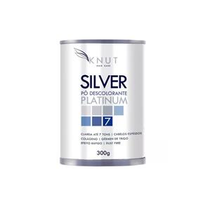 Knut Pó Descolorante Silver Platinum Colágeno - 300g