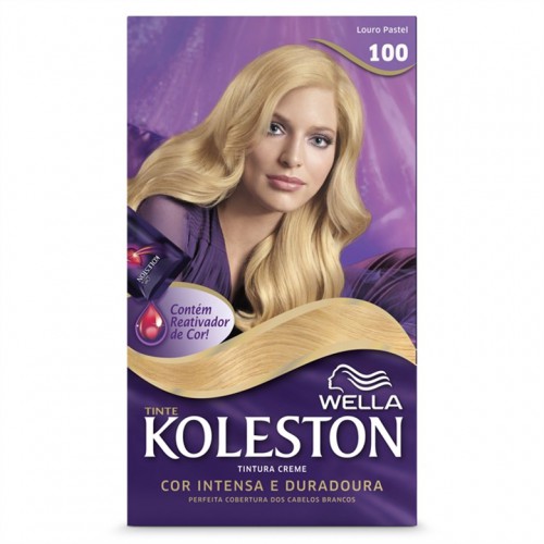 Koleston da Wella - Coloração Creme - 100 Louro Pastel