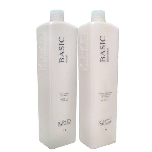 KPro Basic Shampoo e Condicionador Profissional Lavatório 2L