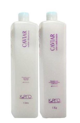 KPro Caviar Color Kit Profissional Reconstrói os Fios 2x1L - K.pro