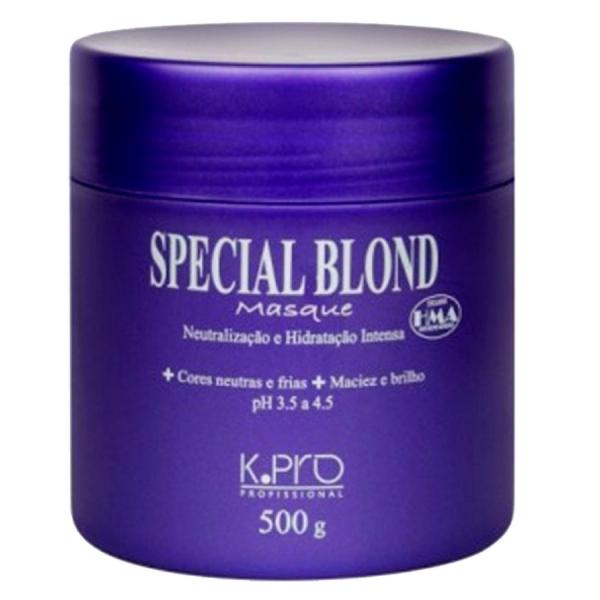 Kpro Special Blond Masque- Máscara de Tratamento para Cabelo 500g - K.pro