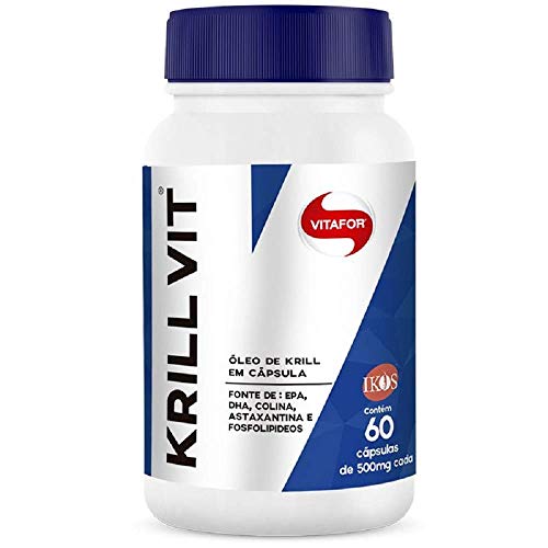 Krill Vit Óleo de Krill - 30 Cápsulas 500mg - Vitafor, Vitafor