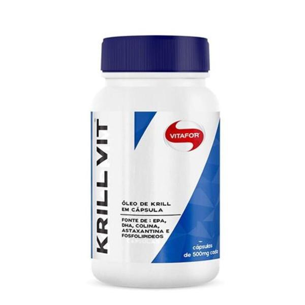 Krill Vit Óleo de Krill - 30 Cápsulas 500mg - Vitafor