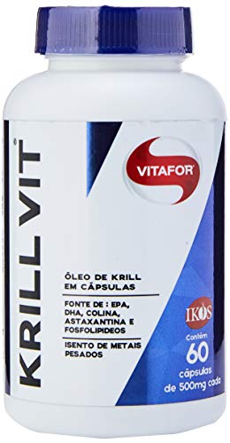 Krill Vit Óleo de Krill 60 Cápsulas 500mg, Vitafor