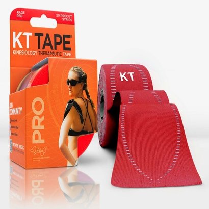 KT Tape Pro 20 Tiras Sintética Pre Cortadas