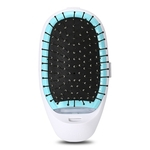 KWM - Massagem 528 Portátil Elegante Ionic Hairbrush Comb acolchoado lavável Anti-estático