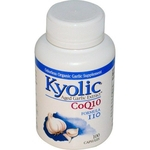 Kyolic Fórmula de Extrato de Alho com CoQ10 - 100 Cápsulas