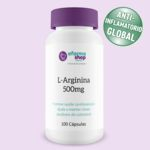 L-arginina 500mg 100 Cápsulas