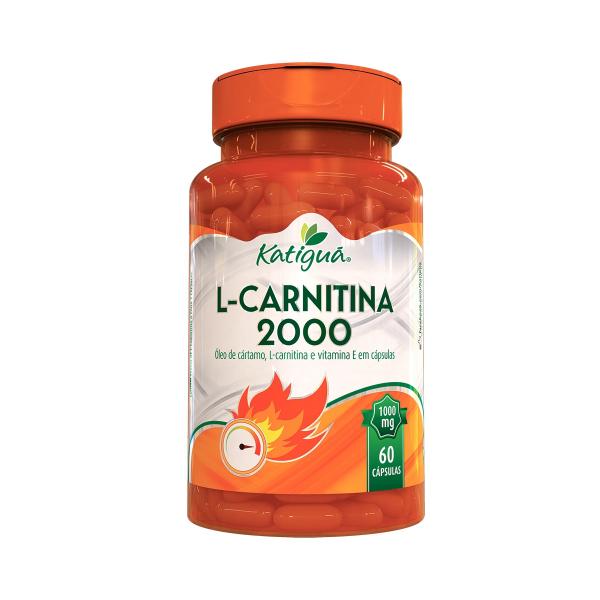L - Carnitina 2000 1000mg 60 Cápsulas - Katigua
