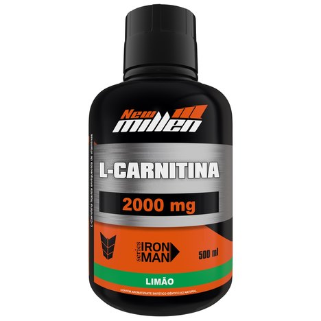 L Carnitina 2000 - Pote 500 Ml Pt - Limao